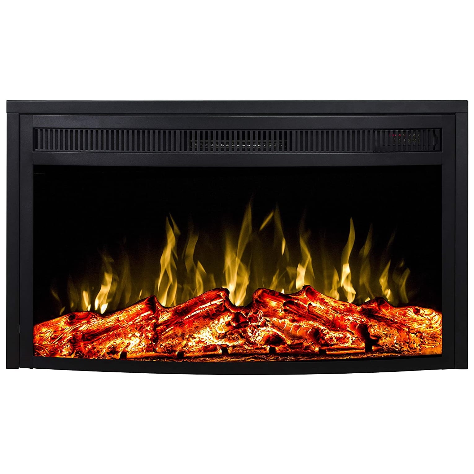 Regal Flame Curved Electric Fireplace Insert