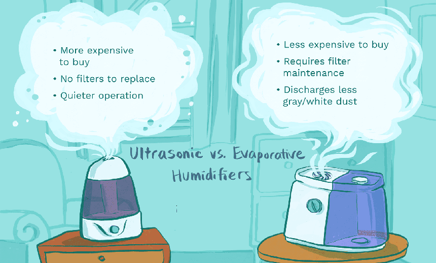 Evaporative vs. Ultrasonic Humidifier: What's the Difference?